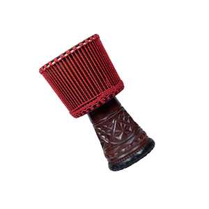Djembes de caoba crudos hechos a mano, tambor tallado de 12 pulgadas, piel de oveja de 12 ''(diámetro 33 cm/altura 60 cm) ID;7296453 Solobeat - Product Image 3