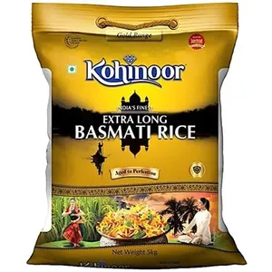 Arroz Basmati Orgánico Blanco de Primera Calidad, Grano Largo, Seco y de Textura Suave, Producto Saludable en Venta al Mejor Precio - Product Image 1