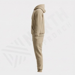 Nuevo Chándal Deportivo Informal con Capucha, Lavado Ácido, Unisex, a la Moda, 100% Algodón, Estilo Urbano, para Hombre - Product Image 3