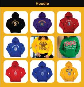 Sudadera con relieve de Sigma Gamma Rho |   Fabricante OEM de Ropa Personalizada para Hermandades - Product Image 5