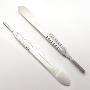 <b>Scalpel</b> Blade Handle Custom Sizing Straight Rounded Handle Surgical Dissecting Tools Instrument - Product Image 4