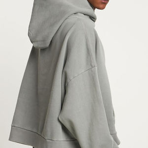 Sudadera Corta con Bolsillos Delanteros y Hombros Rectos, Corte Ajustado, 100% Algodón, para Hombre, Nueva Colección Ville Sports - Product Image 5