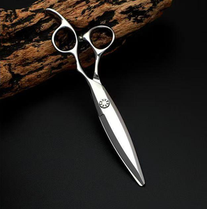 Ciseaux à cheveux droits professionnels chinois de 6.0 pouces avec lame en titane en acier inoxydable pour la coupe de cheveux en salon - Product Image 5