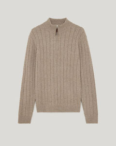 Camisa Polo de Manga Larga con Cierre de Cremallera de un Cuarto, Diseño Moderno, Ajuste Clásico, Puños Elásticos, Transpirable, para Hombre - Product Image 4