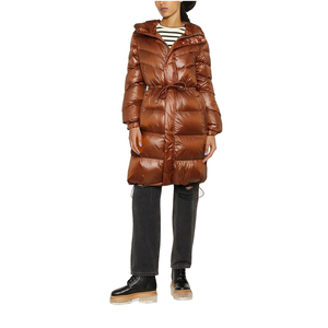 Phụ Nữ Của Màu Đen Cắt Puffer Áo Khoác Với Cao Cổ Áo Mùa Đông Dài Tay Áo Zip Áo Khoác Lông Cừu Baggy Ngắn Áo Khoác Với Túi Mới - Product Image 5