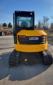 Mini-excavatrice sur chenilles JCB 55Z-1 2024 avec moteur Laidong, composants hydrauliques PLC Eaton, pompe à moteur haute efficacité, boîte de vitesses en vente - Product Image 5