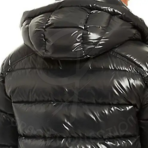 Veste bouffante brillante de haute qualité pour hommes, doudoune réfléchissante de couleur personnalisée pour l'hiver dans un nouveau style - Product Image 4