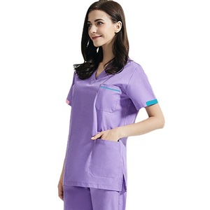 Conjunto DE CUIDADO DE MUJER transpirable de alta calidad, Pantalones rectos, uniforme de hospital alto, uniforme de enfermera de cuidado bonito - Product Image 5