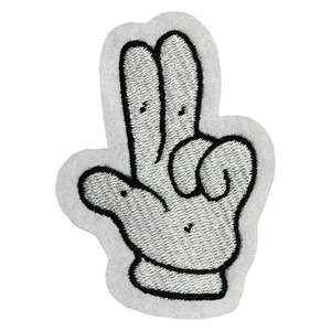 Nouveau pack de 2 écussons de broderie personnalisés 25-26 avec logo personnalisé pour vestes sacs à dos uniformes en jean votre propre conception - Product Image 2