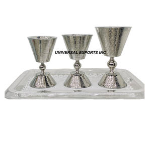 Juego de tres Metal Bakhoor plateado diseñador incienso titular mejor calidad fragancia decorativa metal Mubkhar - Product Image 5