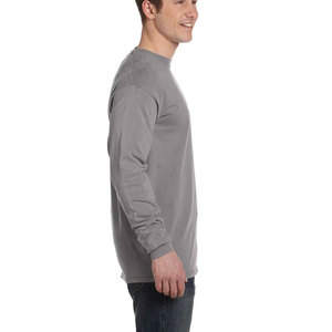 Camisetas de manga larga para hombre, corte regular, ecológicas, transpirables, de mezcla triple premium, para un estilo a la moda, prendas lisas al por mayor - Product Image 2