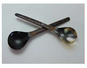 Factory Price Salad Server Dinner <b>Spoon</b> Nature Spiring Handle Eco Friendly Kitchen Accessories Custom <b>Soup</b> Mixing - Product Image 4