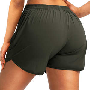 Short de sport pour femme taille haute Short de sport d'été Séchage rapide sans couture Tissu éponge Offre Spéciale Short à haute compression - Product Image 1