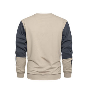 Mens modern casual sweatshirt long sleeve pullover designed for relaxed outfits warmth comfort and contemporary - Product Image 3