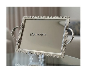 Exclusive Quality Aluminum Snacks <strong>Serving</strong> <strong>Tray</strong> <strong>Customized</strong> Size Oval Shape Sweets <strong>Serving</strong> <strong>Tray</strong> For Wholesale Supplier - Product Image 2