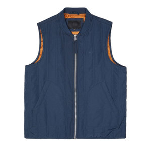 2023 nueva Chaqueta de algodón ajustada con cuello levantado para hombre, ropa informal transpirable de talla grande con estilo Gillet de Color sólido - Product Image 1