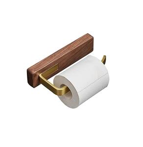 Maison hôtel salle de bain papier de soie mural pour porte-serviettes porte-papier de soie en bois multifonctionnel produit de haute qualité - Product Image 3