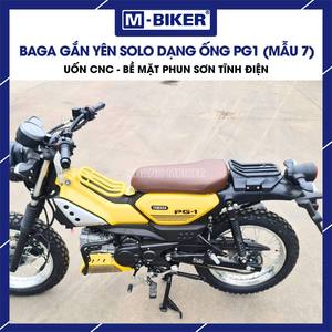 Soporte de Asiento Individual M-Biker, Portaequipajes Trasero de Acero Inoxidable PG1, Diseño Tubular para Modificación/Actualización de Motocicletas de Calle - Product Image 5