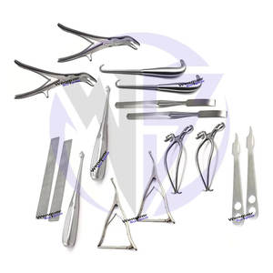 Ensemble de 16 instruments chirurgicaux orthopédiques de base en acier inoxydable, outils professionnels de chirurgie vétérinaire et médicale par Wenquar - Product Image 2