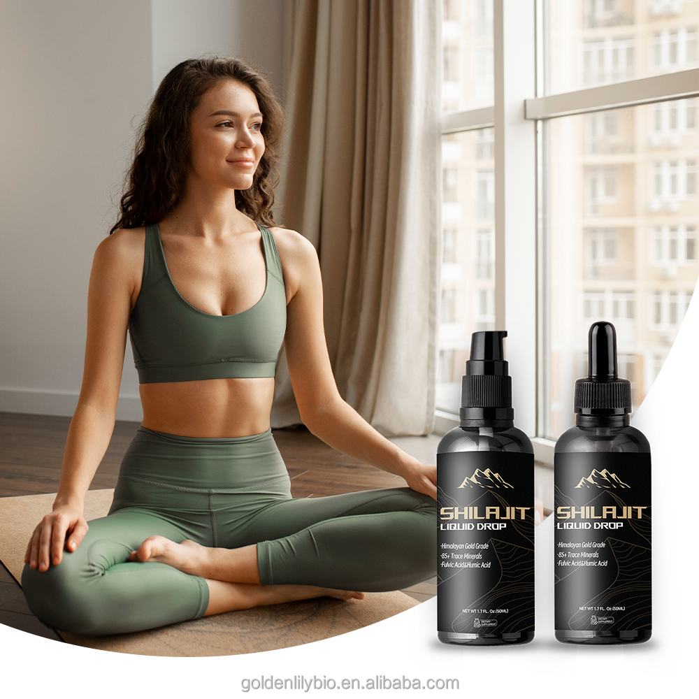 Shilajit, оригинальная сибирская жидкая капля, минеральная капля смолы с богатой натуральной фульвовой кислотой