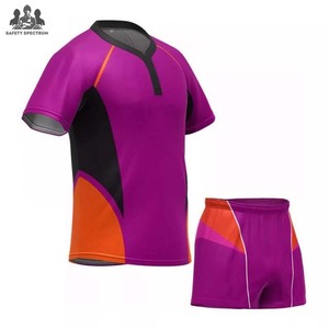 Rugby <b>Match</b> Uniform Manufacturer | Custom Team Jersey Shorts | Breathable 100% Polyester Eco-Friendly Quick Dry | Wholesale - Product Image 4