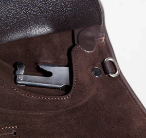 อานขี่ม้าหนังแท้แบบพรีเมี่ยมอานม้าตะวันตกแบบอังกฤษปรับขนาดและสีได้ OEM ODM - Product Image 5