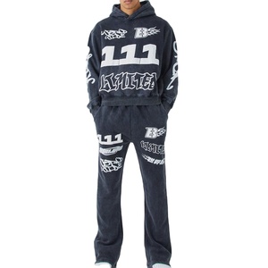 ชุดวอร์มผู้ชายแบบใหม่มาแรง ดีไซน์พิมพ์ลาย ระบายอากาศ แห้งเร็ว คุณภาพสูง ผลิตจากผ้าฝ้าย 100% สำหรับผู้ใหญ่ - Product Image 1