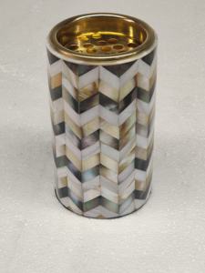 Quemador de Incienso Orgánico y Duradero, Diseño Tradicional de Ladrillo, Incrustaciones de Madreperla, Incienso Indio, Uso Religioso para Todas las Estaciones, Hogares, Ramadán - Product Image 3