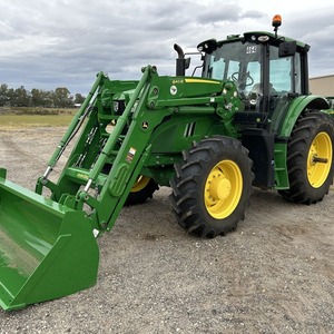 PROVEEDOR VERIFICADO DE CARGADORA USADA JOHN DEERE 6145M 640R 2018 con Garra, Lista para Venta y Entrega - Product Image 1