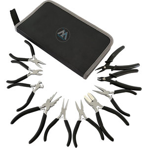Juego de 10 Pinzas para Joyería, Herramientas para Hacer Joyas - Product Image 1