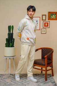 Sweat-shirt unisexe personnalisé du meilleur fournisseur Sweat-shirt à capuche surdimensionné tendance pour hommes et femmes Col à capuche imprimé pour amoureux de la mode - Product Image 4