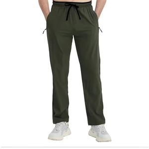 Custom Casual Windproof Breathable Sweat Pants Jogger 100% Cotton Fleece <b>Trousers</b> Tracksuit Loose Fit - Product Image 5