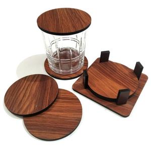 <b>Tea</b> Cup Pads Dinner Party Tableware Decoration <b>Tea</b> Coaster Round Shape For Best Selling <b>Wooden</b> <b>Tea</b> Coaster Set For Home Hotel - Product Image 4
