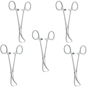 Qnq คีมผ้าเช็ดตัวหลังห้องผ่าตัดทำจากสเตนเลสสตีลสำหรับใช้ในห้องผ่าตัดขนาด16ซม. คลาส I - Product Image 5