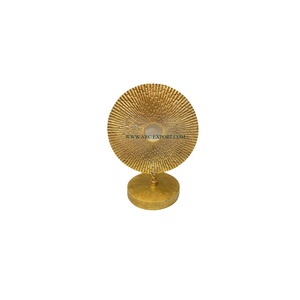 Escultura de alta resistencia, diseñador de Color dorado, Decoración de mesa y hogar, y Villa Hotel, estatua de acento, objetos, escultura en India - Product Image 1