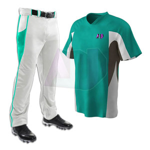 Uniformes de Béisbol Deportivos Profesionales, Corte Regular, Ligeros, de Secado Rápido, Transpirables, 100% Poliéster - Product Image 2