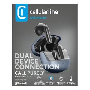 BTPURETWSK 0956818 Negro para Auriculares y Audífonos Bluetooth con Cancelación de Ruido TWS con Micrófono para Llamadas - Product Image 2