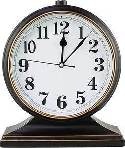 Reloj de escritorio de reloj de metal redondo de alta calidad Reloj de mesa de Venta caliente para uso doméstico y hotelero - Product Image 1