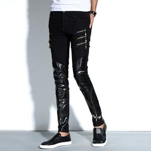 ผลิตกางเกงหนังวัวสำหรับเด็กผู้ชาย เสื้อผ้าผู้ชาย เด็กผู้หญิง ผลิตในปากีสถาน กางเกงไบค์เกอร์ทันสมัย กางเกงหนังแข่งรถสำหรับผู้ชาย - Product Image 1