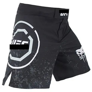 Shorts MMA de haute qualité pour un combat personnalisé Shorts de planche haut de gamme pour BJJ vente en gros de pantalons de grappin d'arts martiaux - Product Image 2