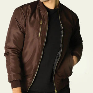 <b>Men's</b> Lightweight Bomber <b>Jacket</b> for <b>Men</b> Slim Fit <b>Thin</b> Casual Flight <b>Jackets</b> Best Selling Bomber <b>Jacket</b> Wholesale with OEM - Product Image 1