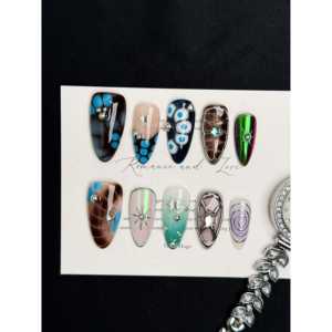 Orbit Muse Press-On Nail : Design élégant pour un look stylé - Product Image 2