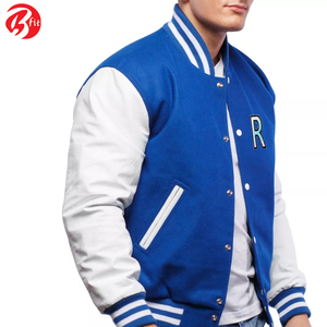 Meilleur prix Qualité personnalisée Adultes Baseball Varsity Jacket Dernière conception Vêtements de mode Cuir respirant pour la saison d'hiver - Product Image 3