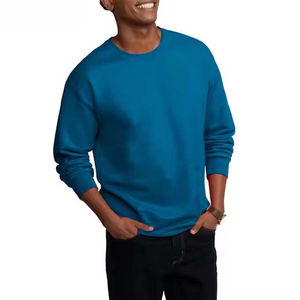 Sweat-shirt à col rond pour homme, design tendance, impression numérique, coton lourd 430GSM, épaules tombantes, ODM pour streetwear - Product Image 2