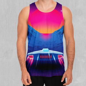 Men Unisex Sublimated <b>Sports</b> <b>Tank</b> <b>Tops</b> 100% Polyester Custom Logo Quick Dry Workout Wear Sleeveless Gym Shirts - Product Image 1