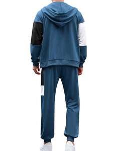 Su propio personalizado 2024 Unisex 100% algodón ecológico ligero sólido con capucha Casual invierno transpirable chándal - Product Image 6