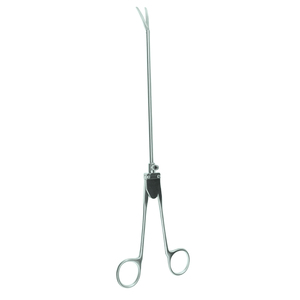 Allis Forceps Premium Mordazas de 6mm de ancho con trinquete de eje de 7mm Instrumento quirúrgico izquierdo curvo de 12,9 pulgadas Fuente de alimentación manual - Product Image 3