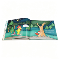Usine d'impression personnalisée : Livres d'images pour enfants à couverture rigide, livres d'histoires illustrés en couleur, conception de logo OEM, plastification.