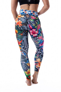 Leggings d'entraînement de gymnastique pour femmes Compression personnalisable Leggings sans couture respirants légers - Product Image 4