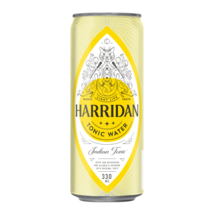 Agua tónica clásica Harridan en lata de 0.33L - Product Image 1